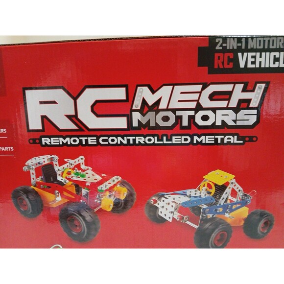 Metal Tech RC MECH MOTORS REMOTE CONTROLLED METAL 212 PARTS 2-in-1 RC VECHICLES - Picture 9 of 16